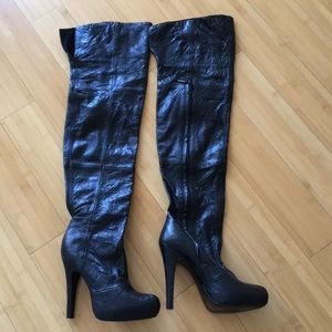 Report Signature Boots - Black Leather